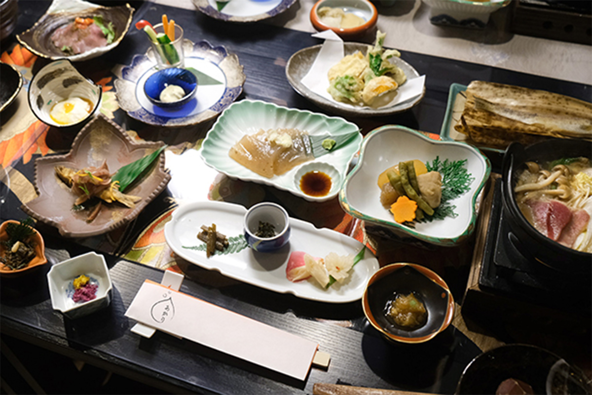 写真：料理の様子